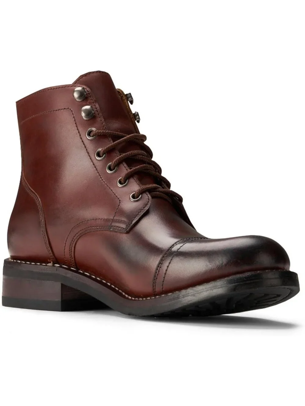 Men's Arizona Adobe Pull Up Cap Toe Comfort Heritage Oxford Ankle Chukka Boot